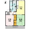レコルト福田Ⅰの間取り画像