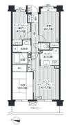 KS桜川の間取り画像