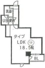 オーキット都島の間取り画像
