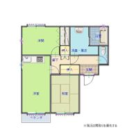 ウィスタリア西谷 A棟の間取り画像