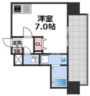 ドゥーエ森ノ宮の間取り画像