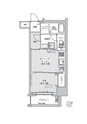 ワイズ柳橋の間取り画像