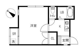 オーハイムSUGIの間取り画像