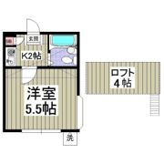 スカイコートの間取り画像