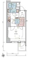リヴシティ飯田橋の間取り画像