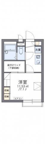 レオパレス具々田Ⅱの間取り画像