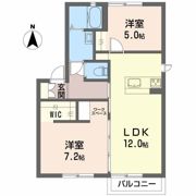 シンフォニアIの間取り画像
