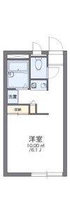 レオパレスタートルの間取り画像