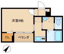 フォリアージュ横浜綱島の間取り画像