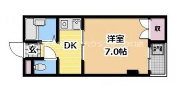 メイゾンⅤの間取り画像
