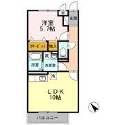 アピーズの間取り画像