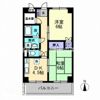 津山マンションの間取り画像