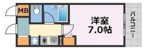 エスリード本町の間取り画像