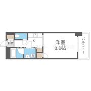 パークハイムうつぼの間取り画像