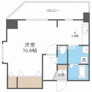 パークハイムうつぼの間取り画像
