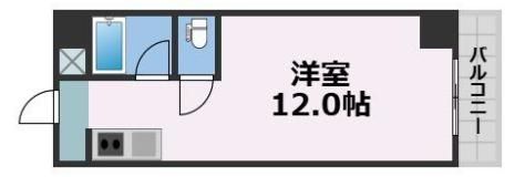 シティアーク天王寺の間取り画像