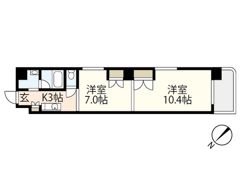 ル・クール上幟町の間取り画像