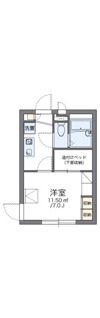 レオパレスカンナの間取り画像