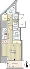 RESIDENCE高輪台の間取り画像