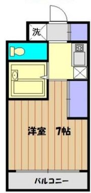 Hoshi第一マンションの間取り画像