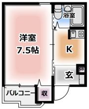 ヴィクトル香里の間取り画像