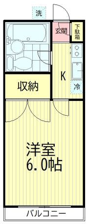 アネックス戸越の間取り画像