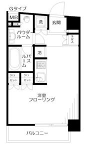 日神デュオステージ小石川の間取り画像