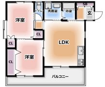 クレヨンハウスの間取り画像