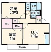 シンカンベムジューの間取り画像