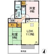 ガーデンコートみずき台 A棟の間取り画像