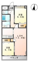 ラ・ルーチェの間取り画像