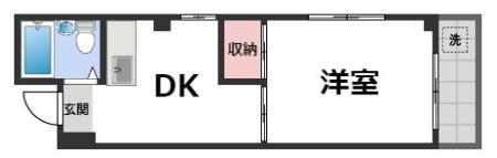 I Cube玉造の間取り画像