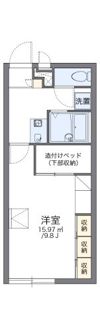 レオパレス一本杉の間取り画像