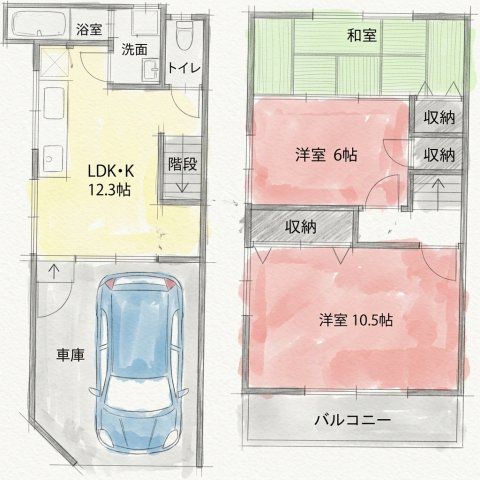 間取図