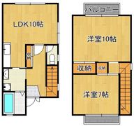 U－Palm F棟の間取り画像