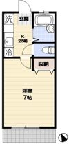 グリーンコーポの間取り画像
