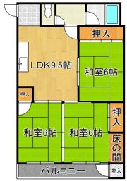 ディアライフ赤坂の間取り画像