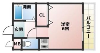 マロード三康の間取り画像