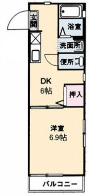 シャルムMの間取り画像