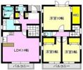 上佐野戸建住宅の間取り画像