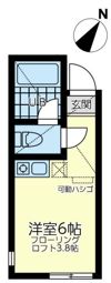 ユナイト小向仲野パールバックの杜の間取り画像
