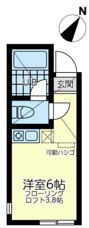 ユナイト小向仲野パールバックの杜の間取り画像