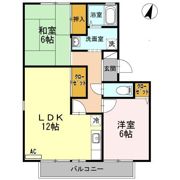 サンビレッジ 1の間取り画像