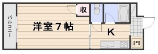 伊福ビューアレイの間取り画像