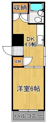 シャトレ祇園原の間取り画像
