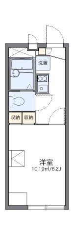 レオパレスミーコーポ マチヤの間取り画像