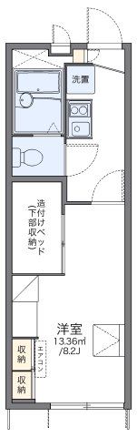 レオパレスM＆Kuzumasaの間取り画像