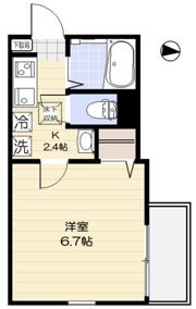 エルカーサ平和台の間取り画像
