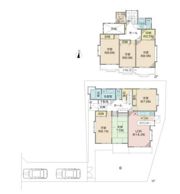 練馬区石神井台1丁目戸建の間取り画像