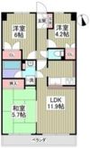 ハイラーク高崎の間取り画像